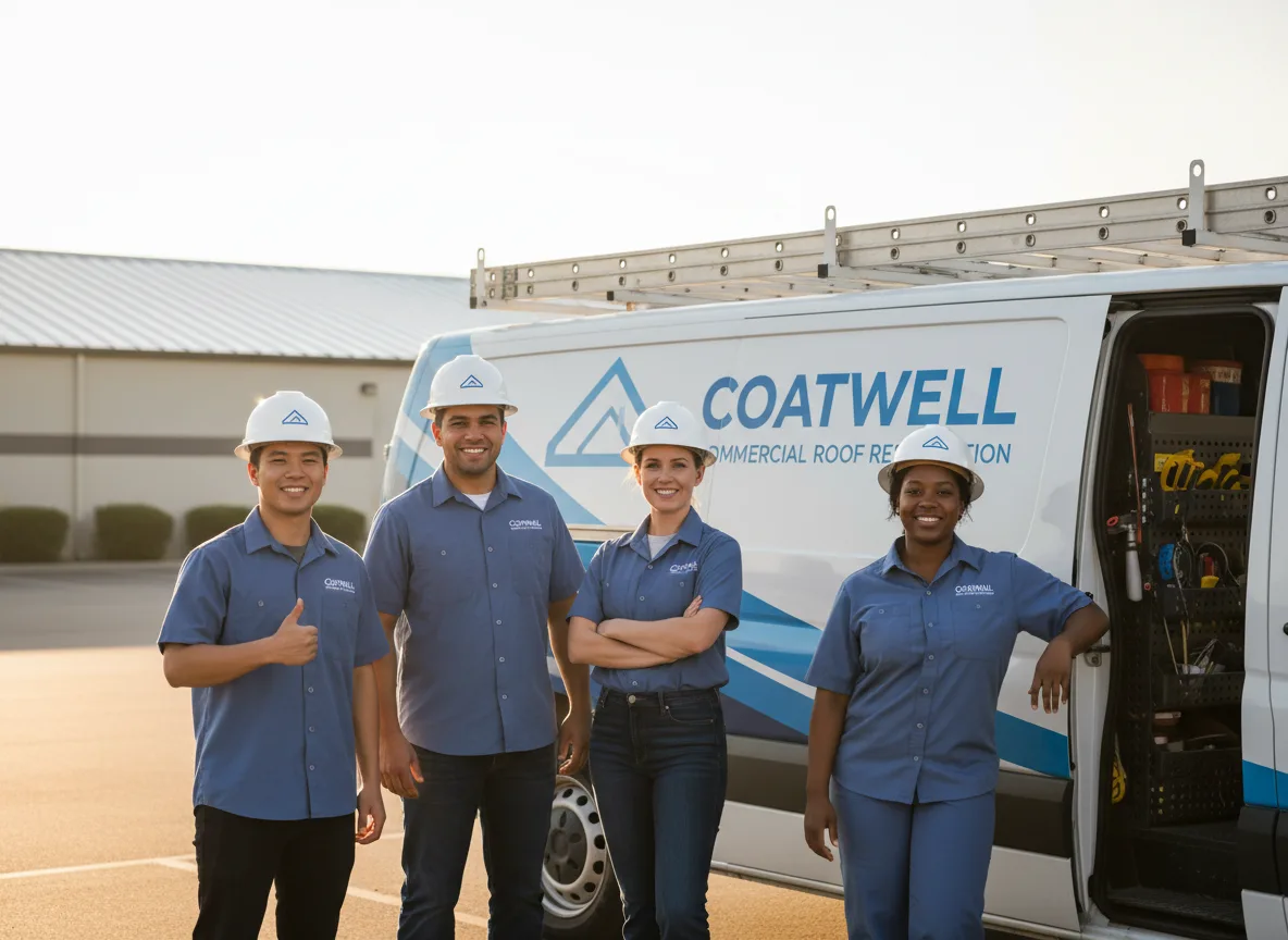 Commercial roof coating company in Acushnet, MA